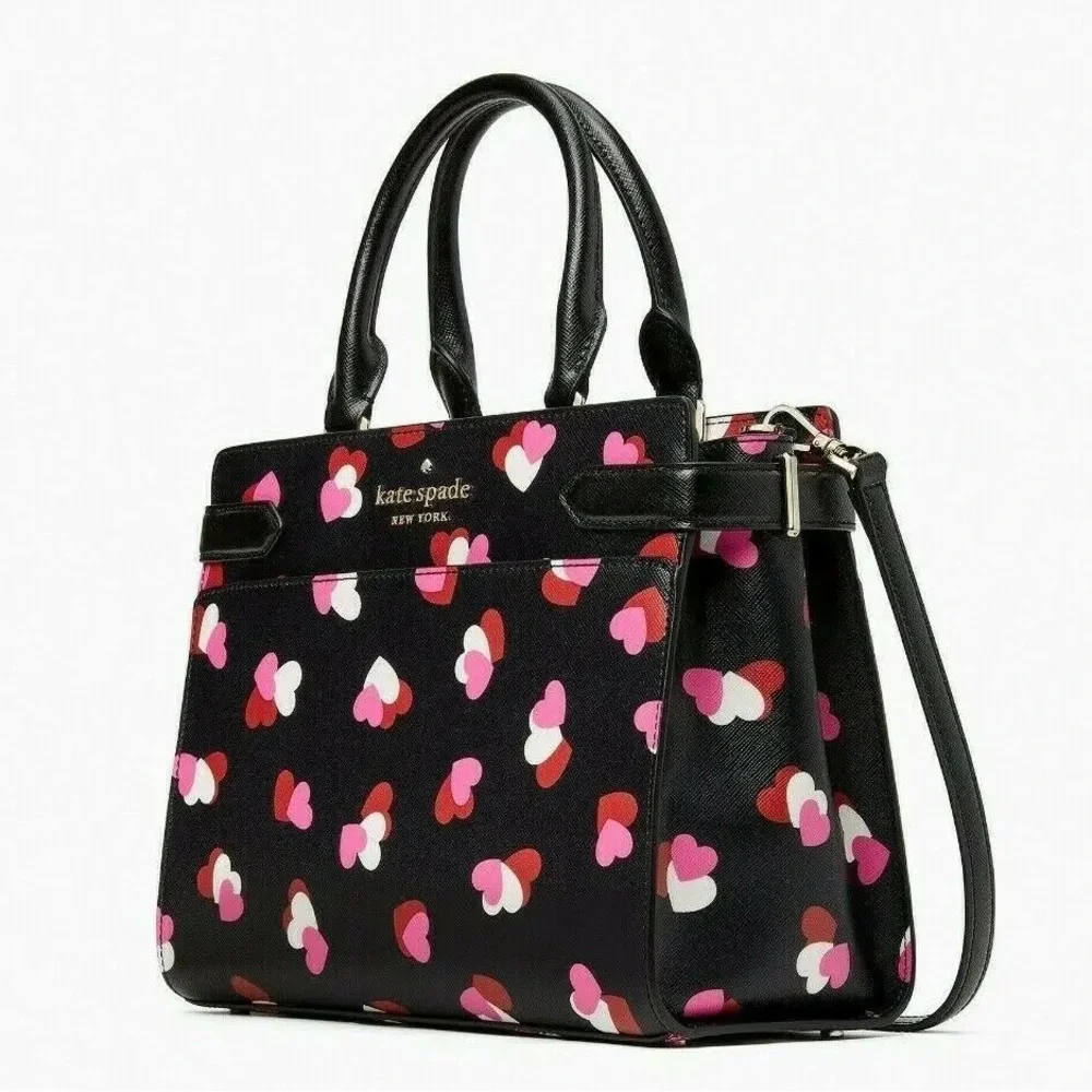 kate spade Flutter Hearts Staci Medium Satchel - Picture 6 of 17